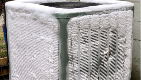 excessive frost build-up